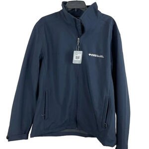 Elevate Men Long Sleeve Full Zip Windbreaker Jacket Size XL